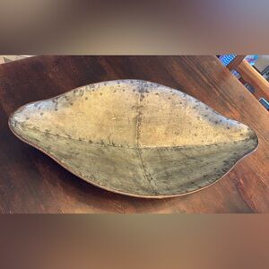Rustic Oval Decorative Bowl
